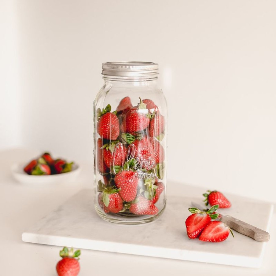 Mason Jars Lieblingsglas | Oleni Mason Jar | Wide | 2 Liter